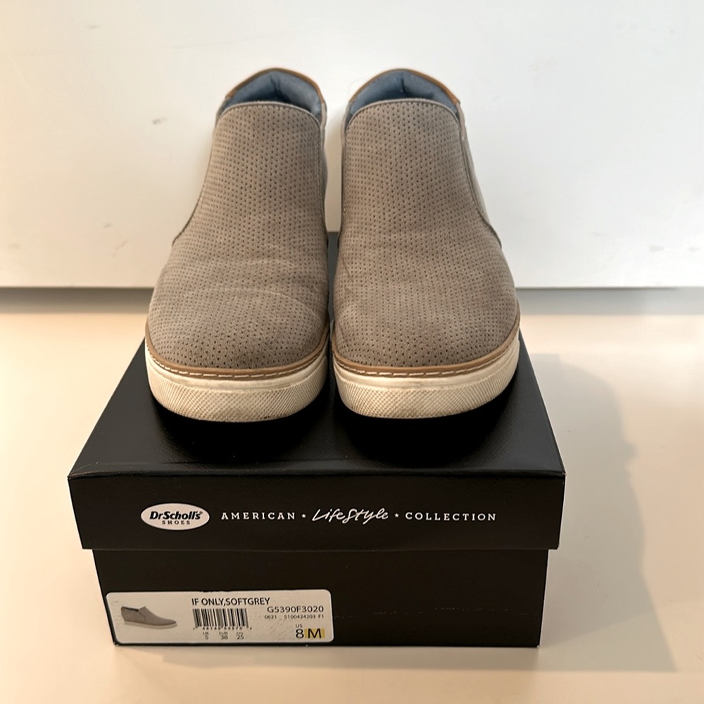 Dr. Scholl's Women's Soft Grey Sneakers